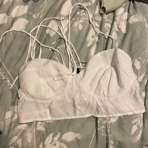 H&M Elegant White Top